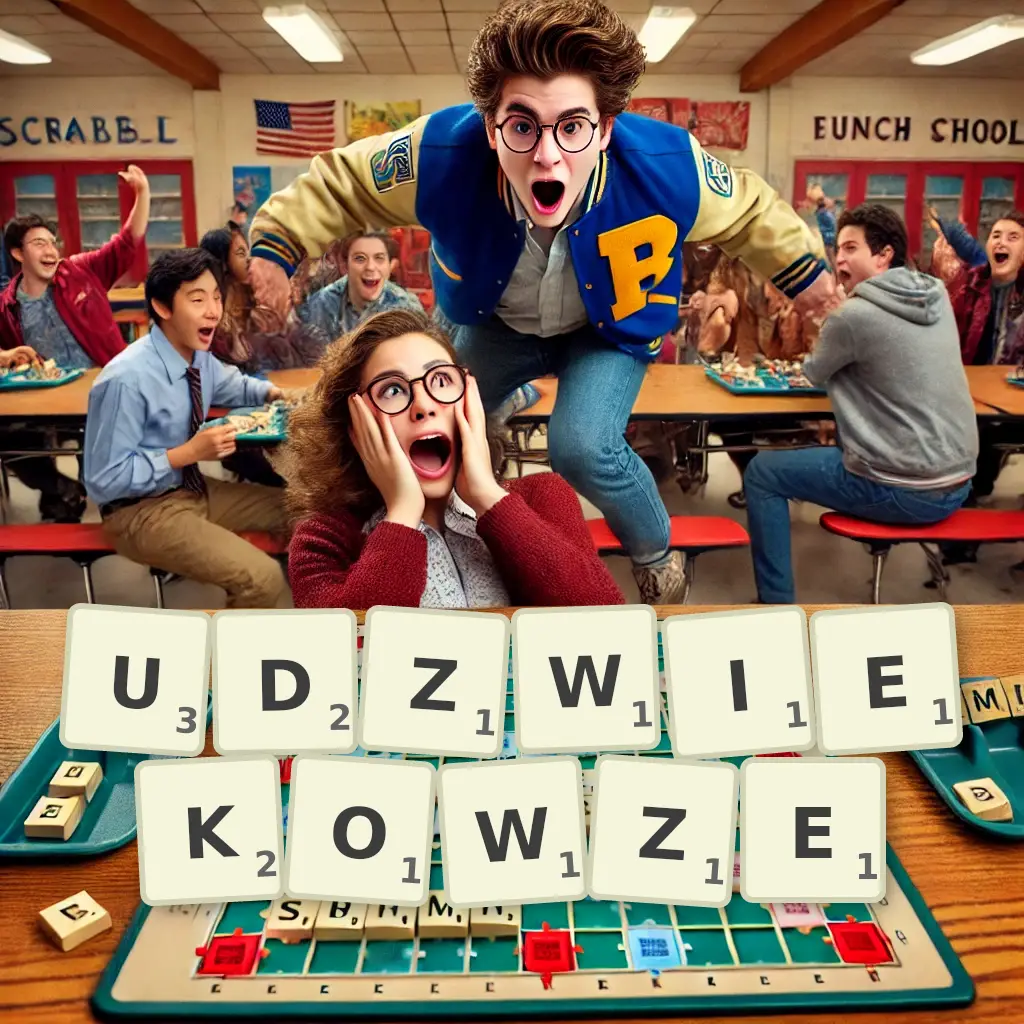 Słowa z liter UDŹWIĘKÓWŻE