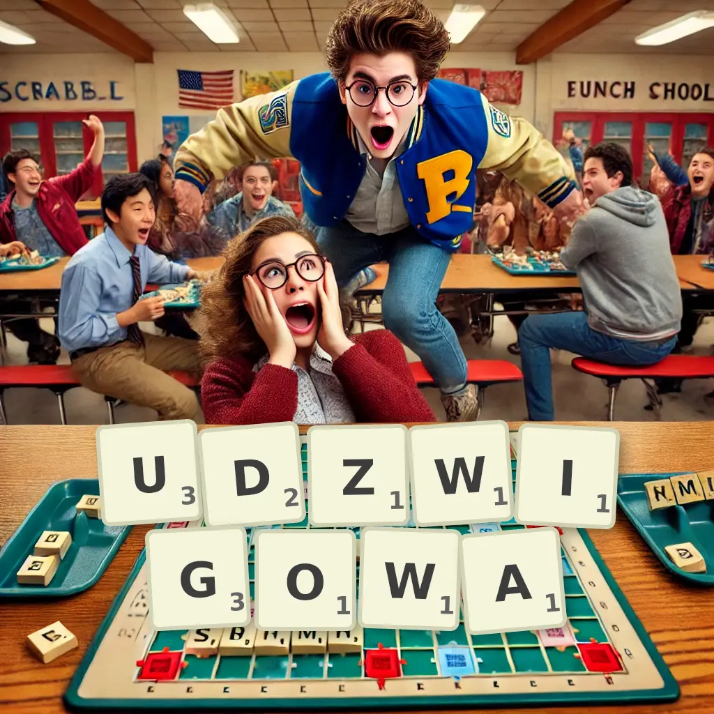 Słowa z liter UDŹWIGOWA