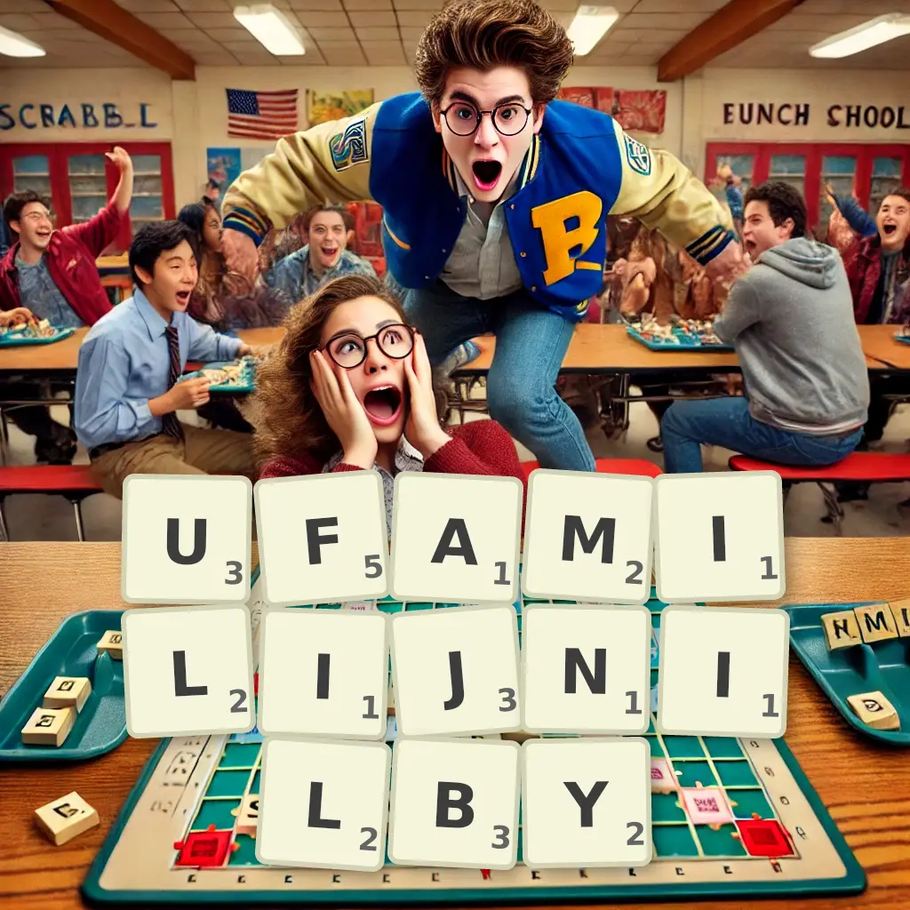 Słowa z liter UFAMILIJNIŁBY