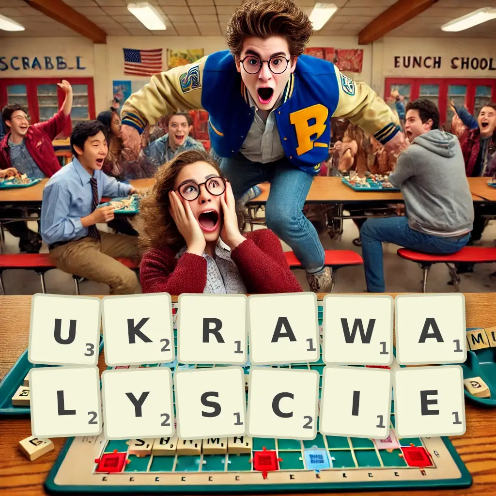 Słowa z liter UKRAWAŁYŚCIE