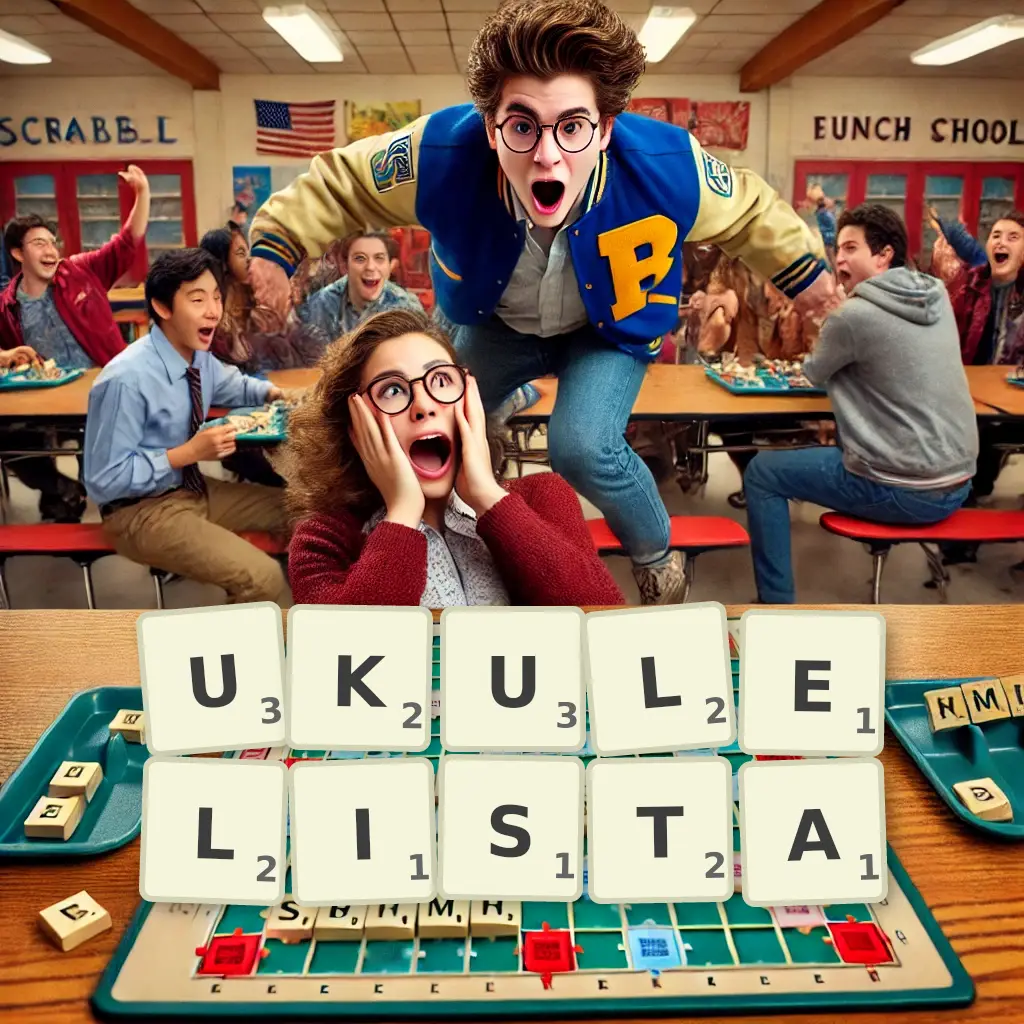 Słowa z liter UKULELISTĄ