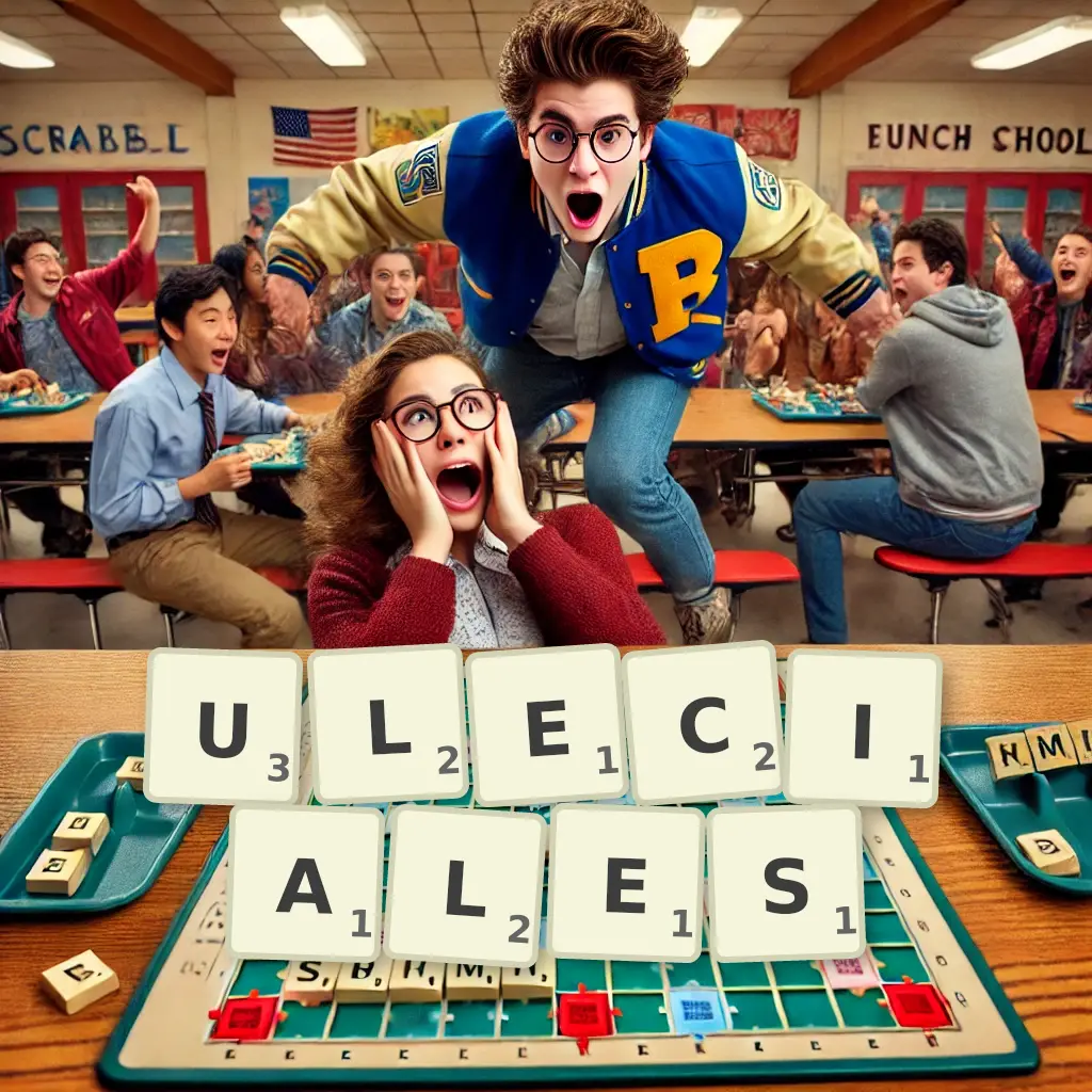 Słowa z liter ULECIAŁEŚ