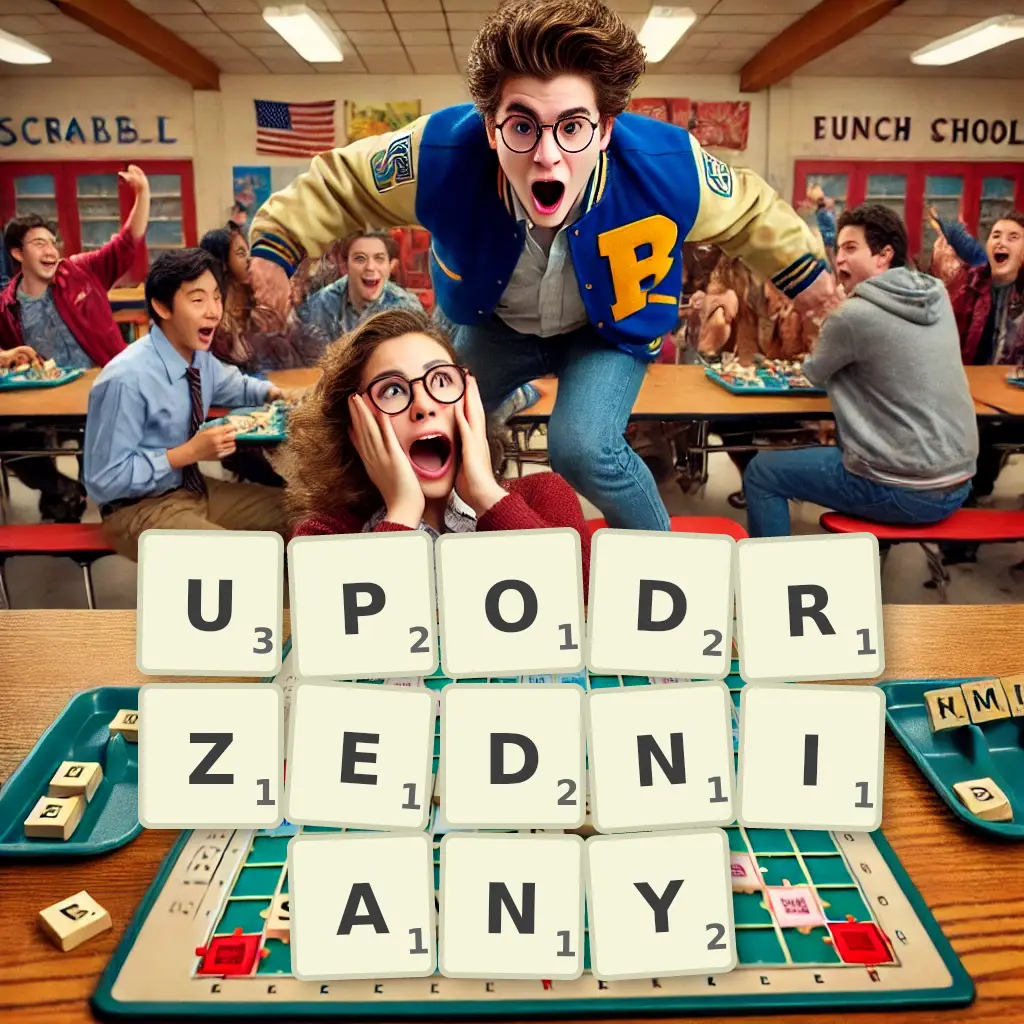 Słowa z liter UPODRZĘDNIANY