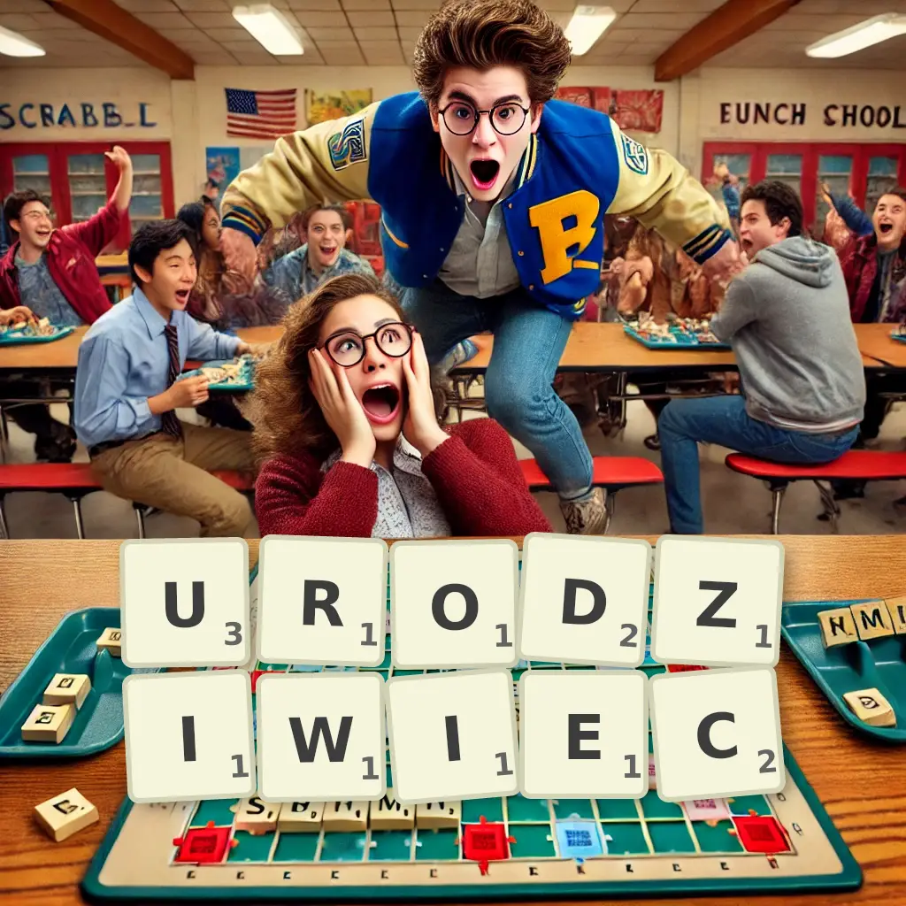 Słowa z liter URODZIWIEC