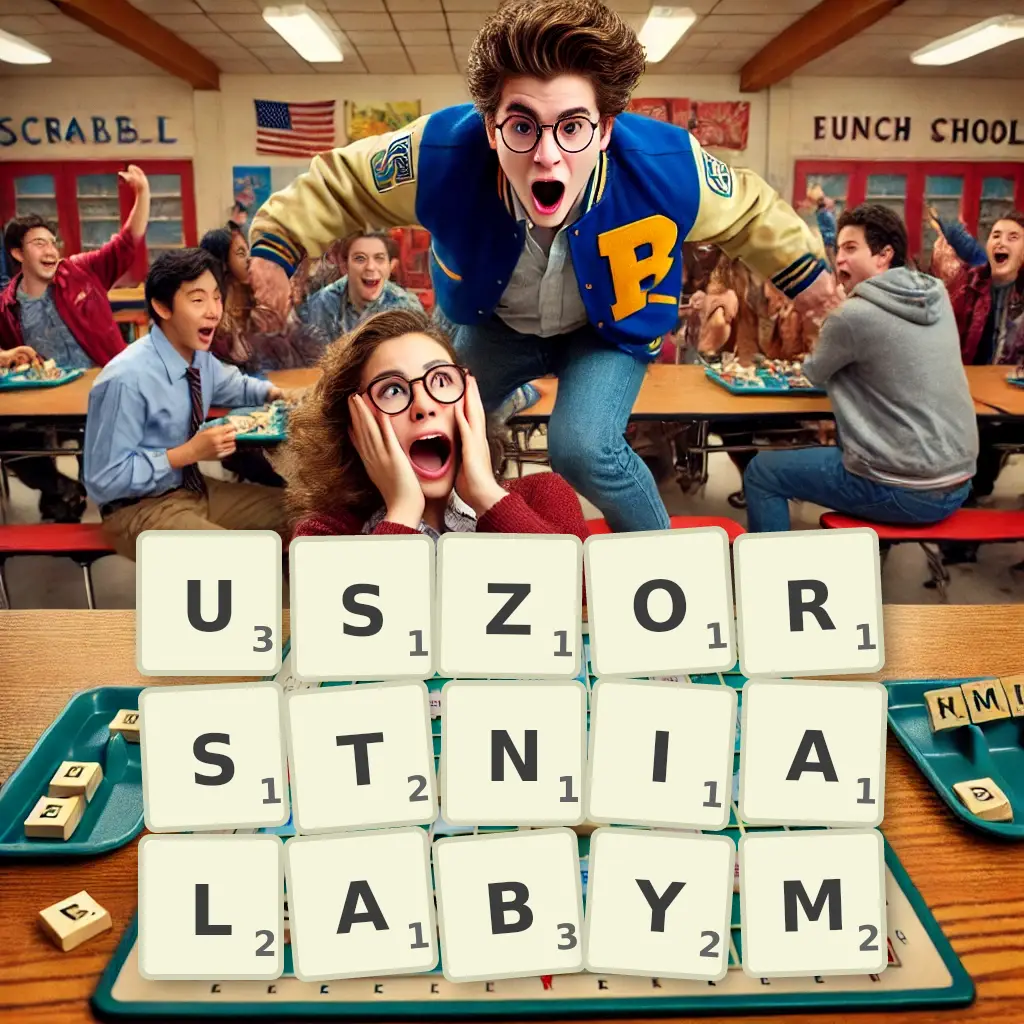 Słowa z liter USZORSTNIAŁABYM