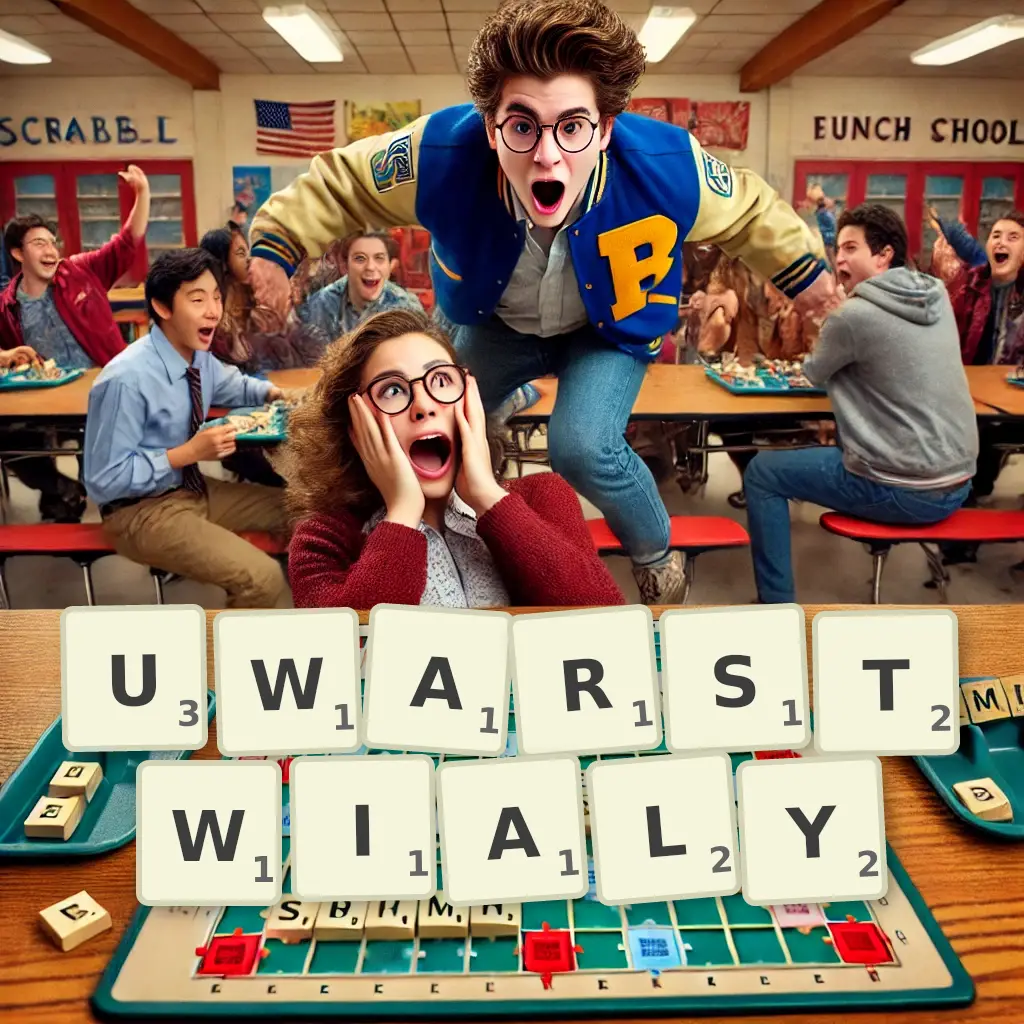 Słowa z liter UWARSTWIAŁY