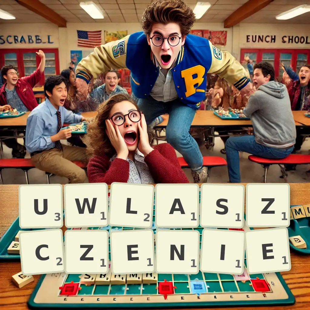 Słowa z liter UWŁASZCZENIE