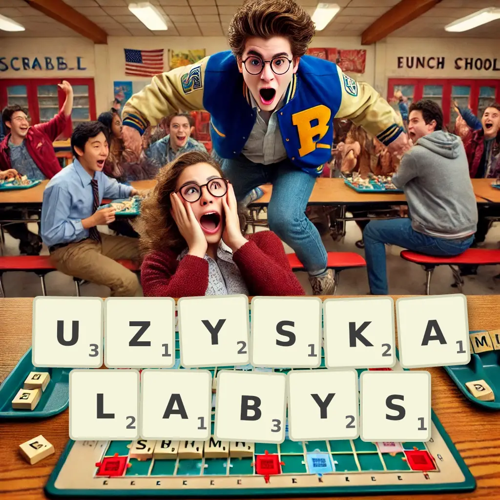 Słowa z liter UZYSKAŁABYŚ