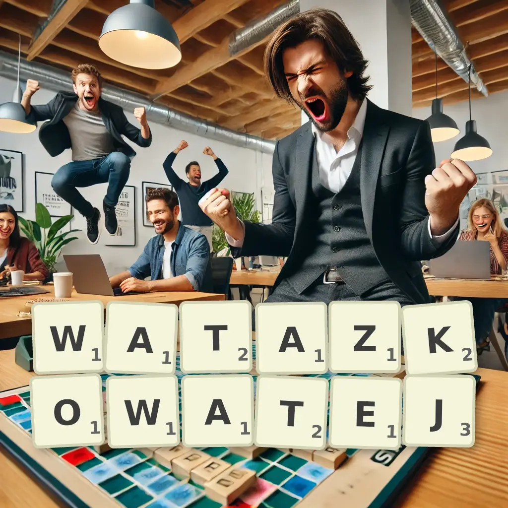 Słowa z liter WATAŻKOWATEJ
