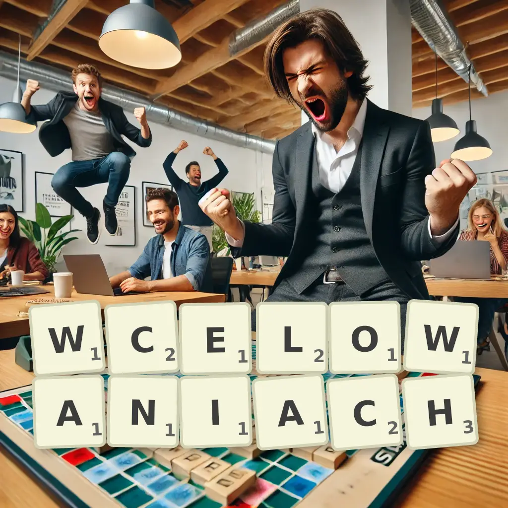 Słowa z liter WCELOWANIACH
