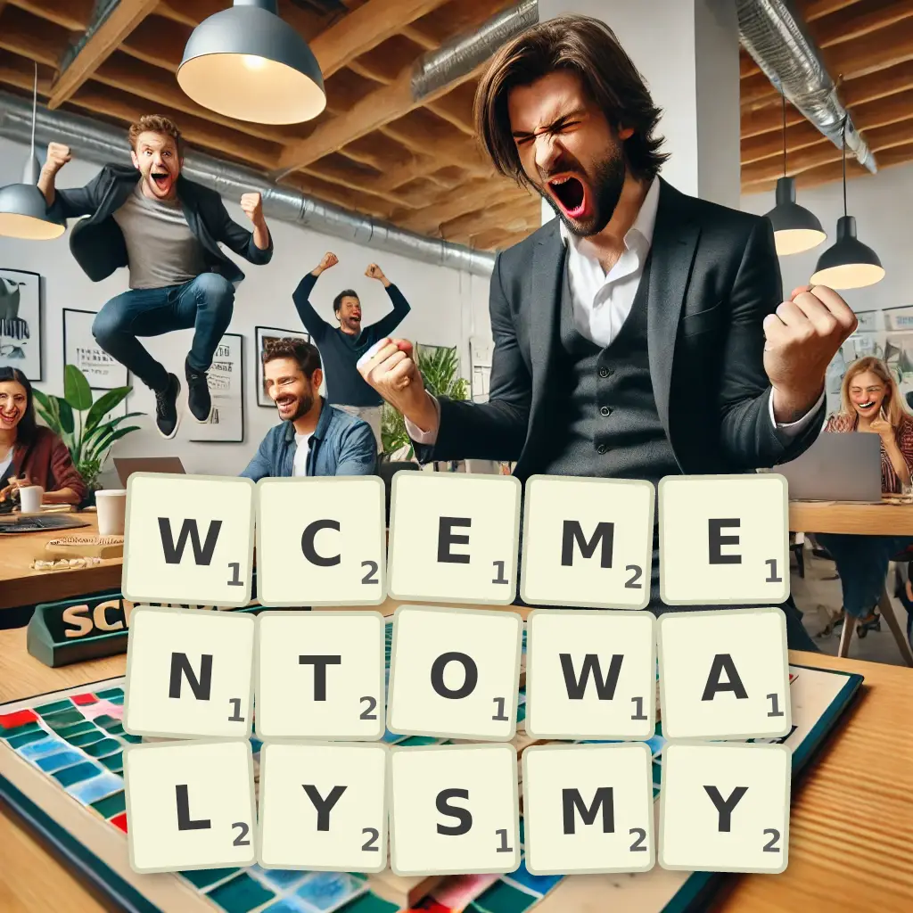 Słowa z liter WCEMENTOWAŁYŚMY