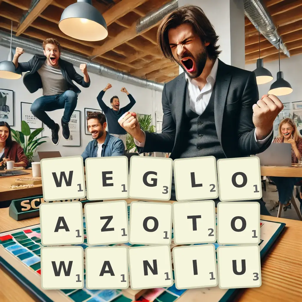 Słowa z liter WĘGLOAZOTOWANIU