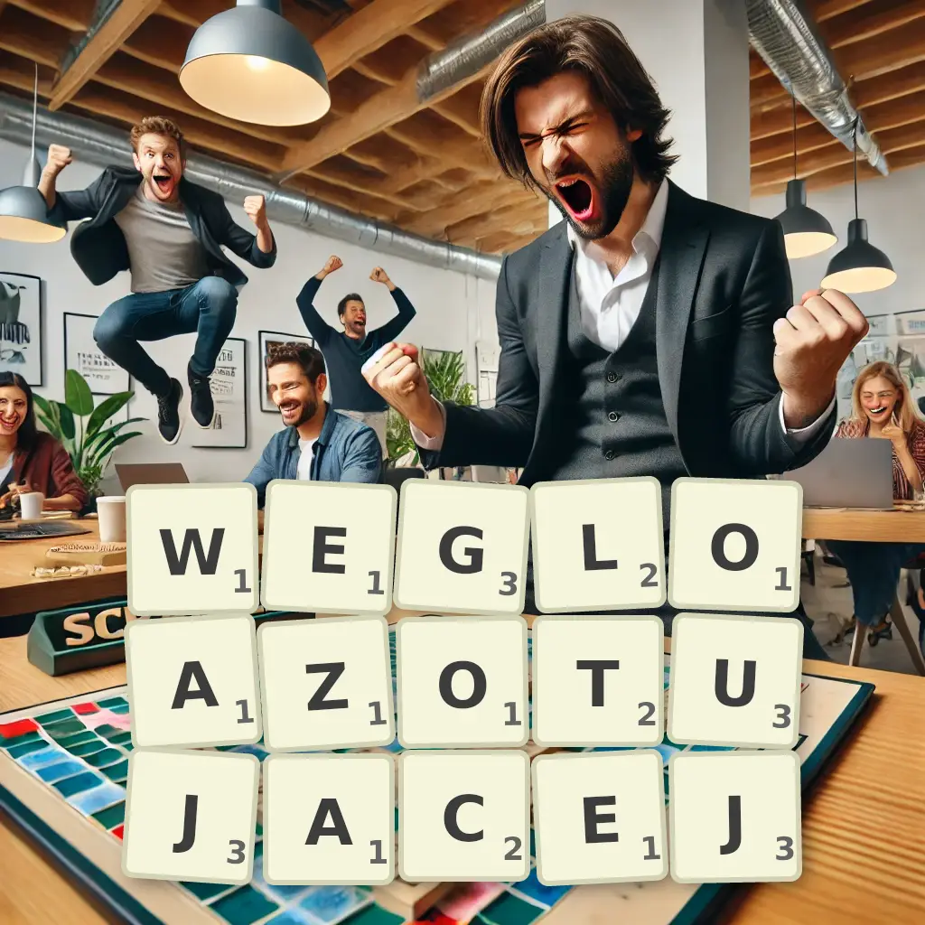 Słowa z liter WĘGLOAZOTUJĄCEJ