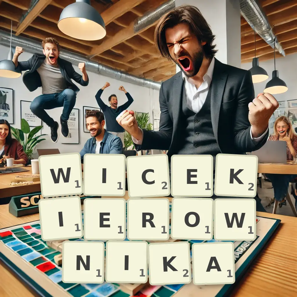 Słowa z liter WICEKIEROWNIKA