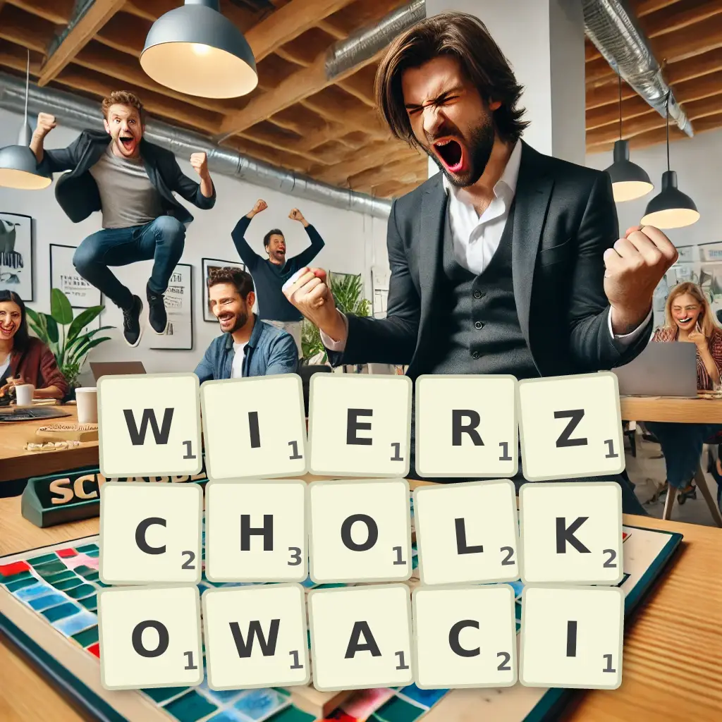 Słowa z liter WIERZCHOŁKOWACI