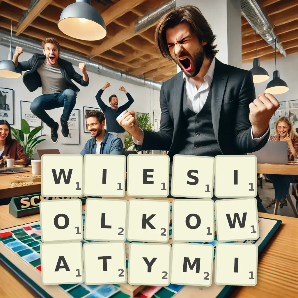 Słowa z liter WIESIOŁKOWATYMI