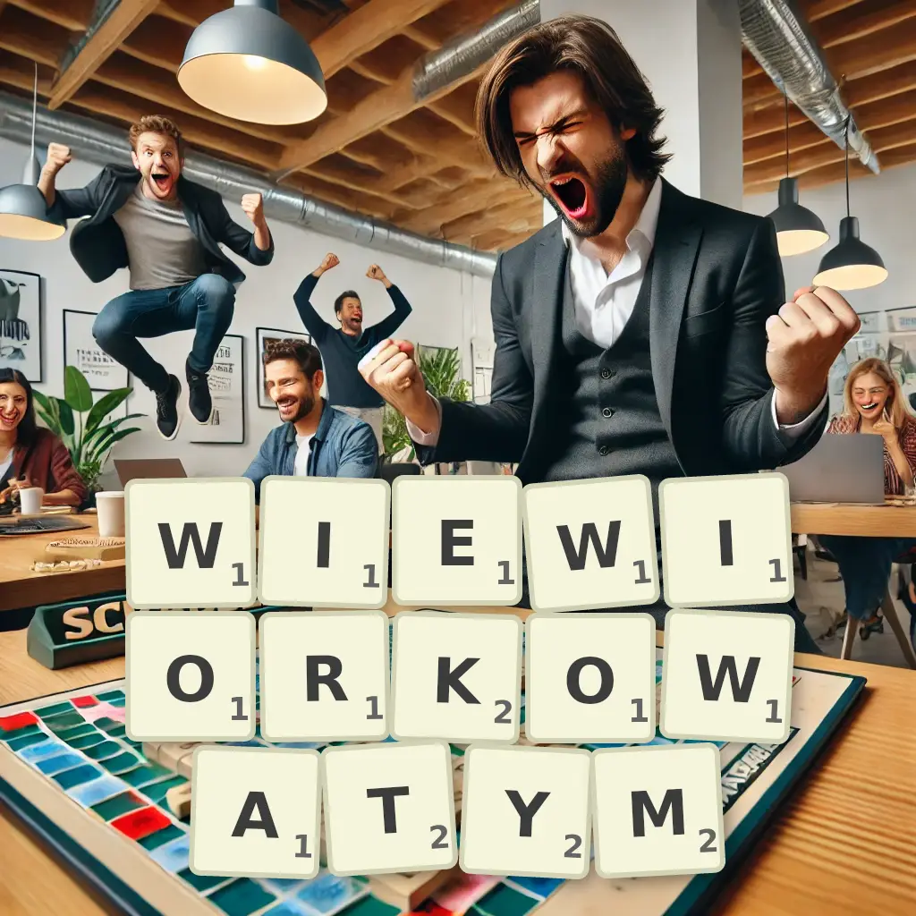 Słowa z liter WIEWIÓRKOWATYM