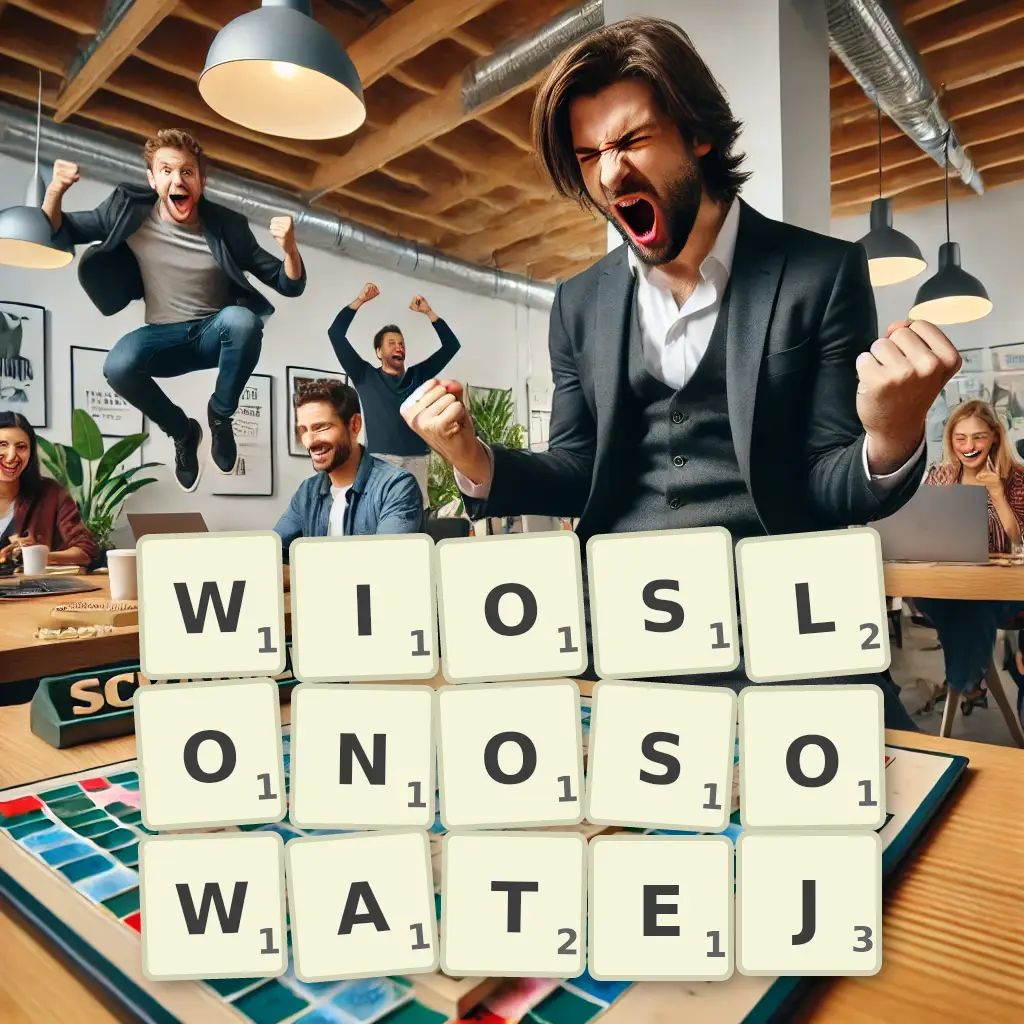 Słowa z liter WIOSŁONOSOWATEJ