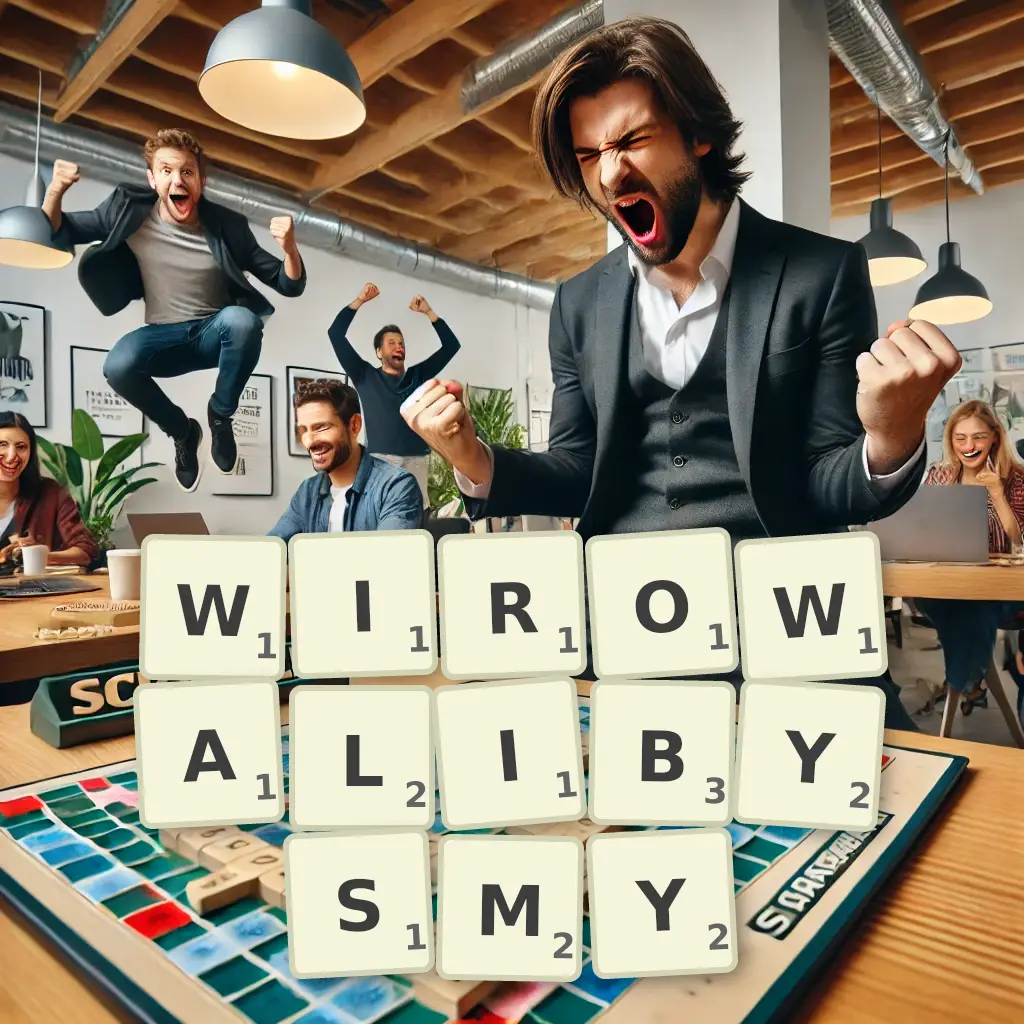 Słowa z liter WIROWALIBYŚMY