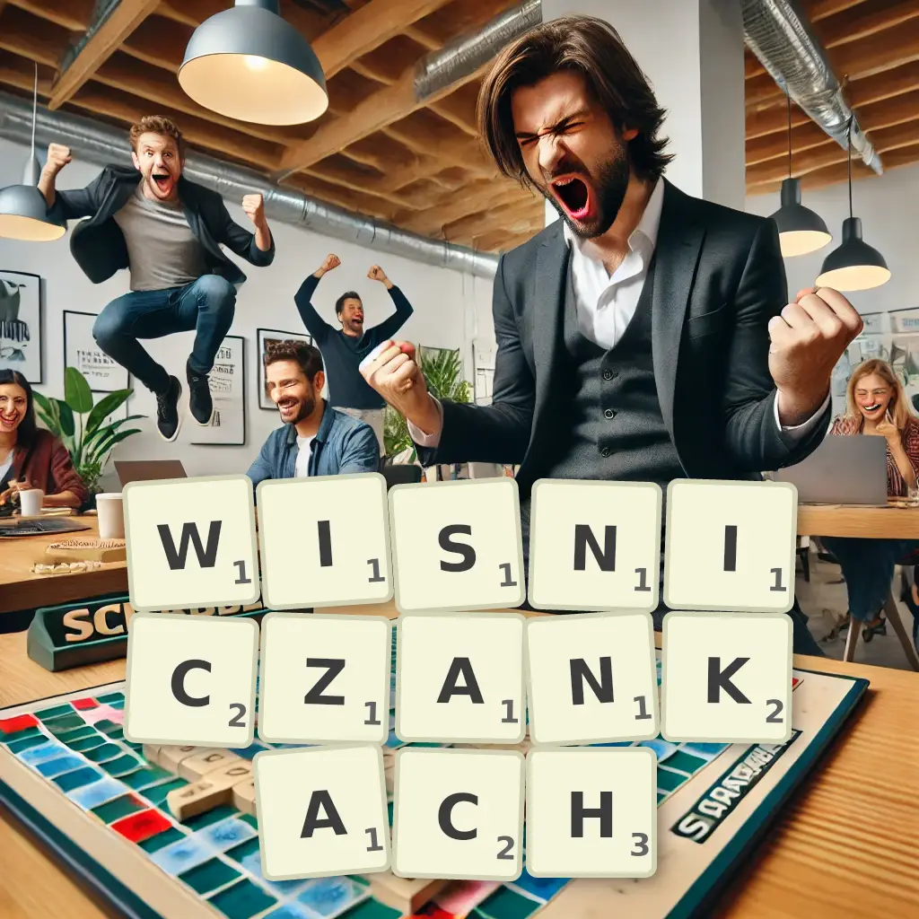 Lista słów z liter WIŚNICZANKACH Słowa z liter WIŚNICZANKACH