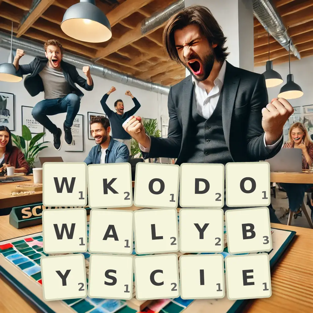 Słowa z liter WKODOWAŁYBYŚCIE