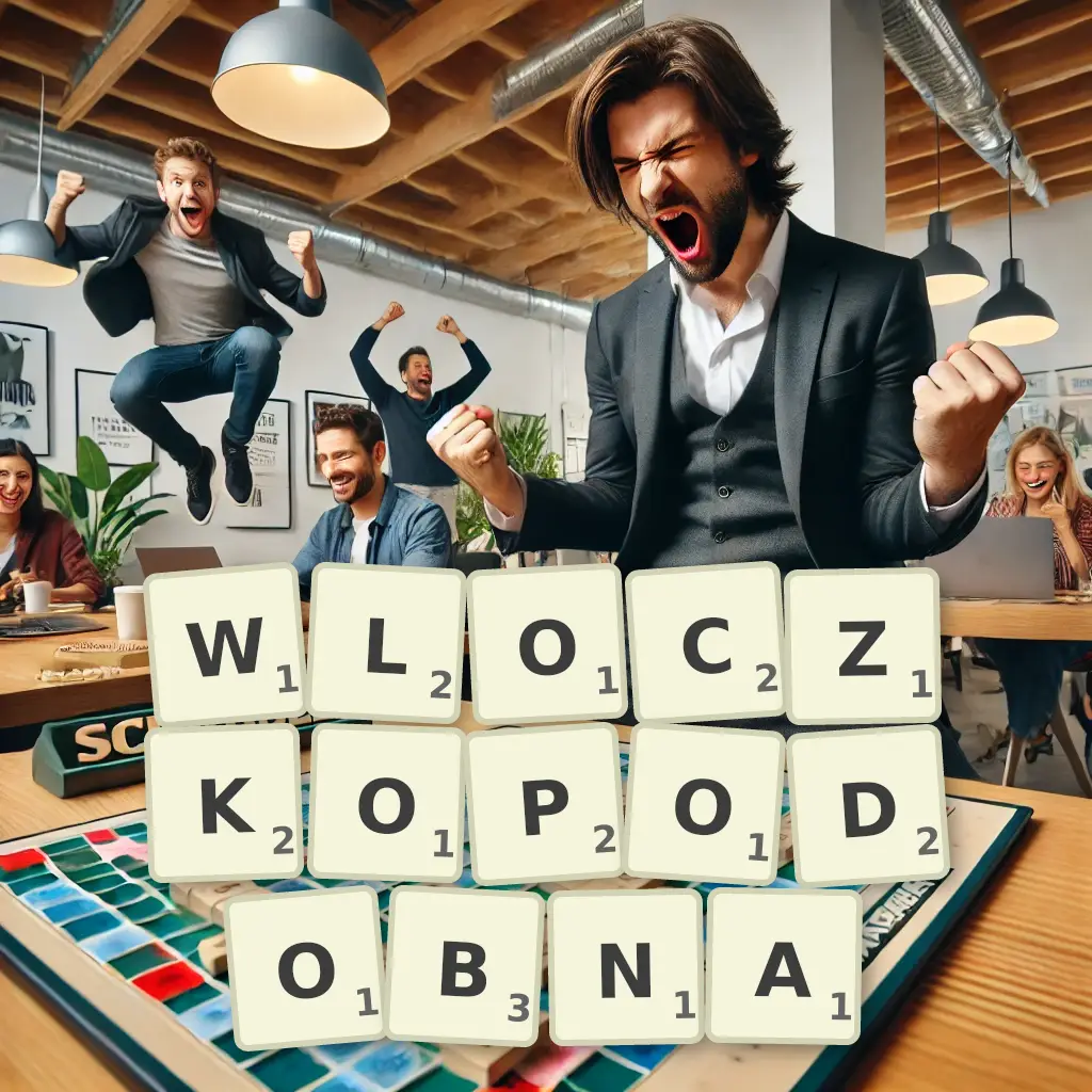 Słowa z liter WŁÓCZKOPODOBNĄ