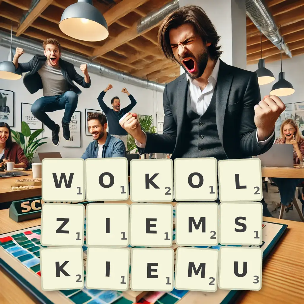 Słowa z liter WOKÓŁZIEMSKIEMU