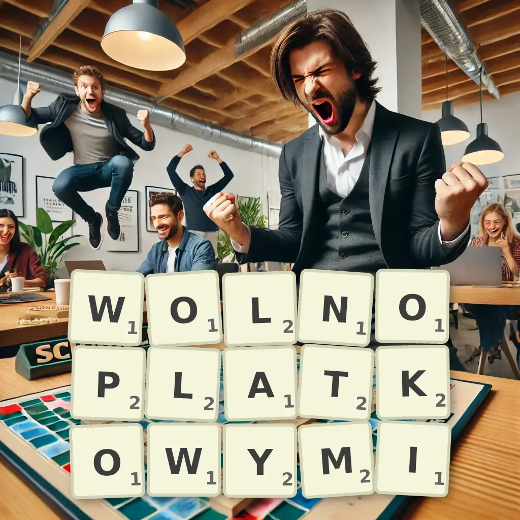 Słowa z liter WOLNOPŁATKOWYMI