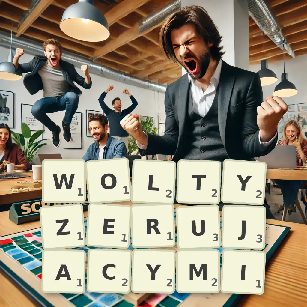 Lista słów z liter WOLTYŻERUJĄCYMI Słowa z liter WOLTYŻERUJĄCYMI