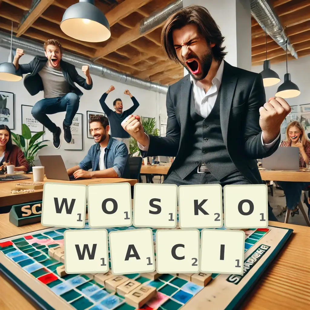 Słowa z liter WOSKOWACI