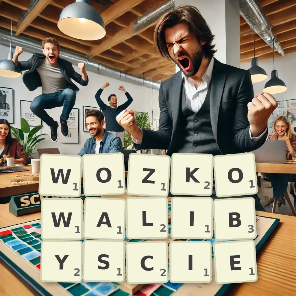 Słowa z liter WÓZKOWALIBYŚCIE
