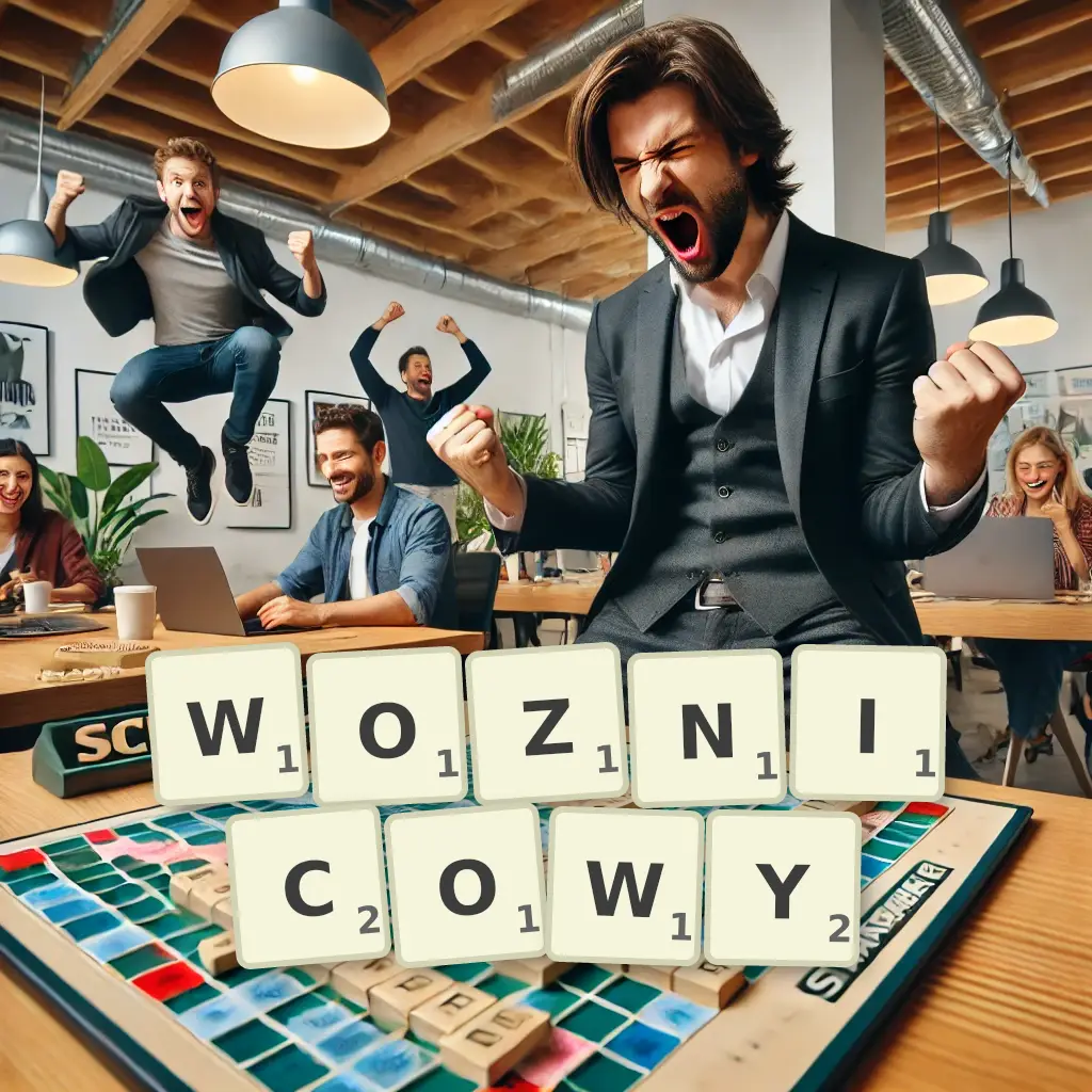 Słowa z liter WOŹNICOWY