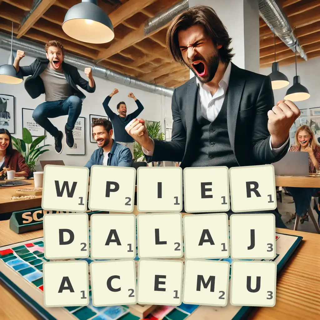 Słowa z liter WPIERDALAJĄCEMU