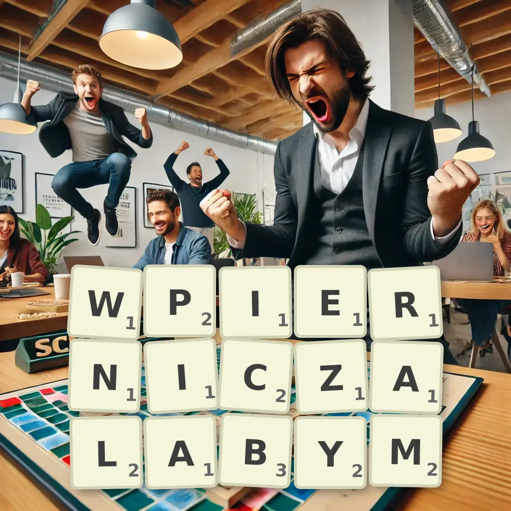 Słowa z liter WPIERNICZAŁABYM