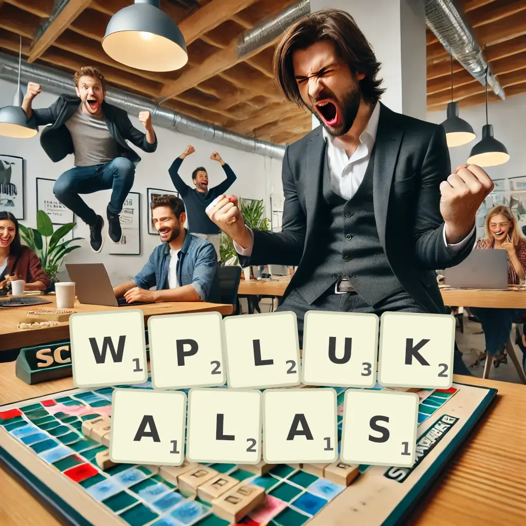 Słowa z liter WPŁUKAŁAŚ