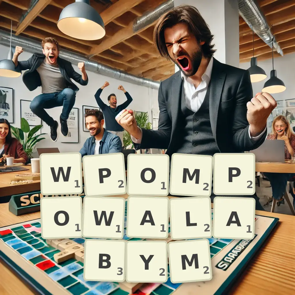 Słowa z liter WPOMPOWAŁABYM