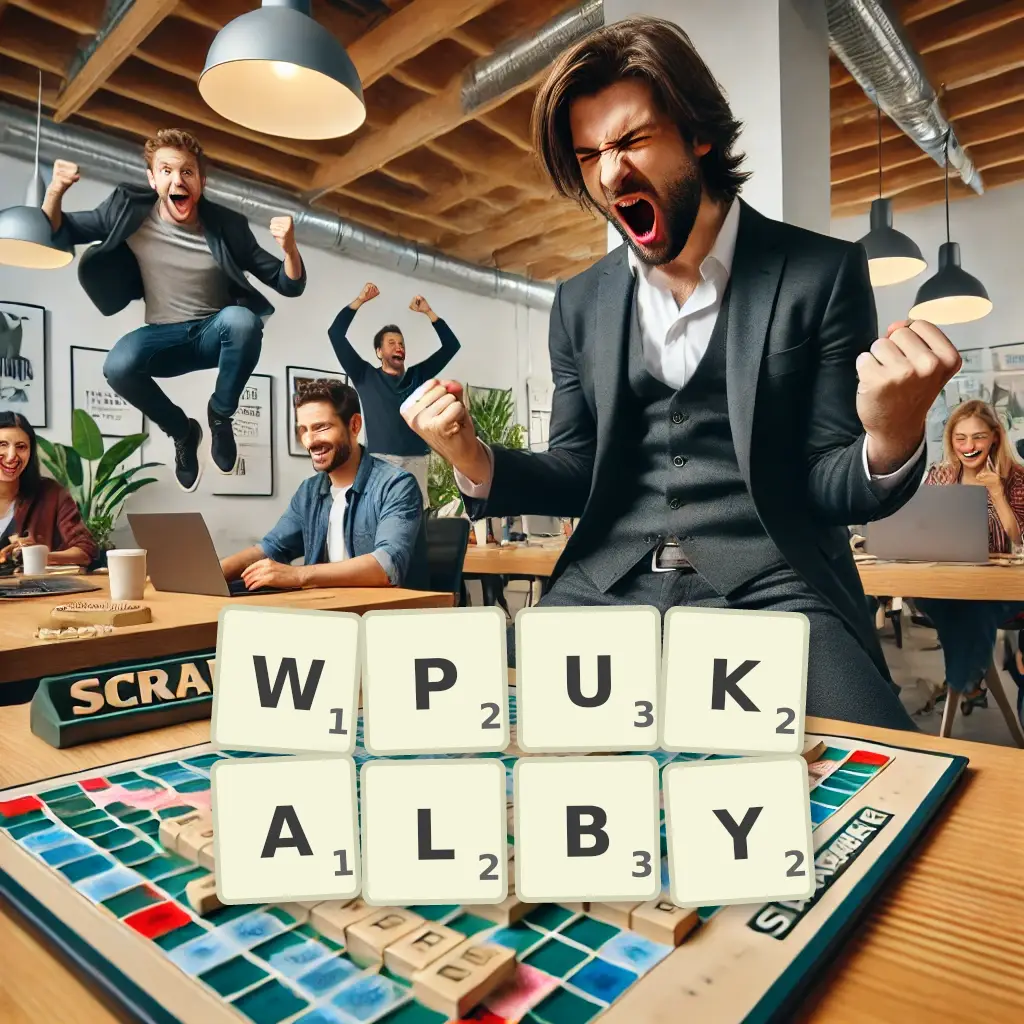 Słowa z liter WPUKAŁBY
