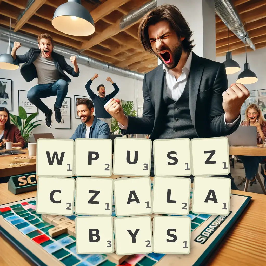 Słowa z liter WPUSZCZAŁABYŚ
