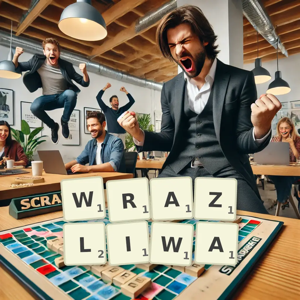 Słowa z liter WRAŻLIWA