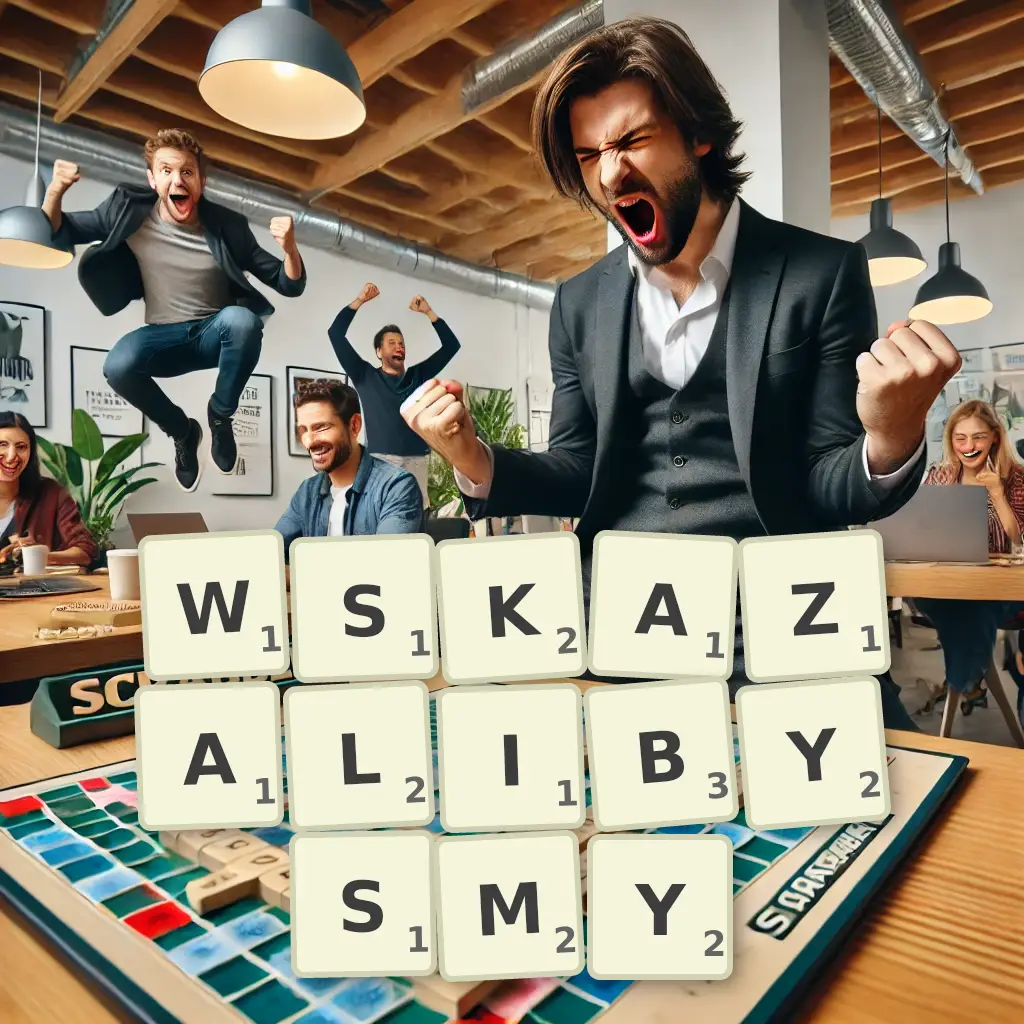 Słowa z liter WSKAZALIBYŚMY