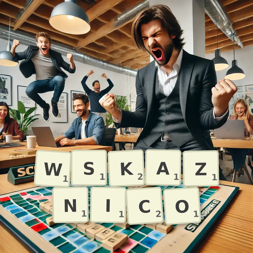 Słowa z liter WSKAŹNICO