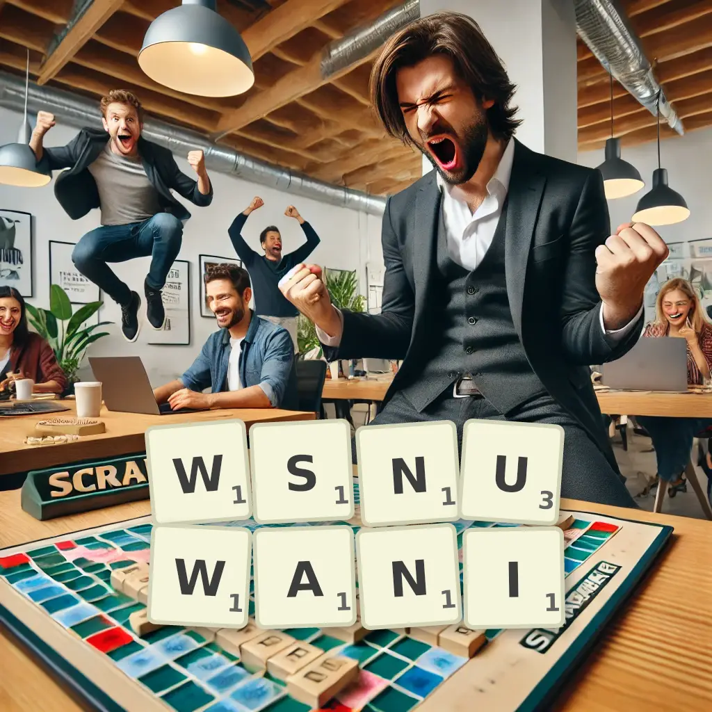 Słowa z liter WSNUWANI