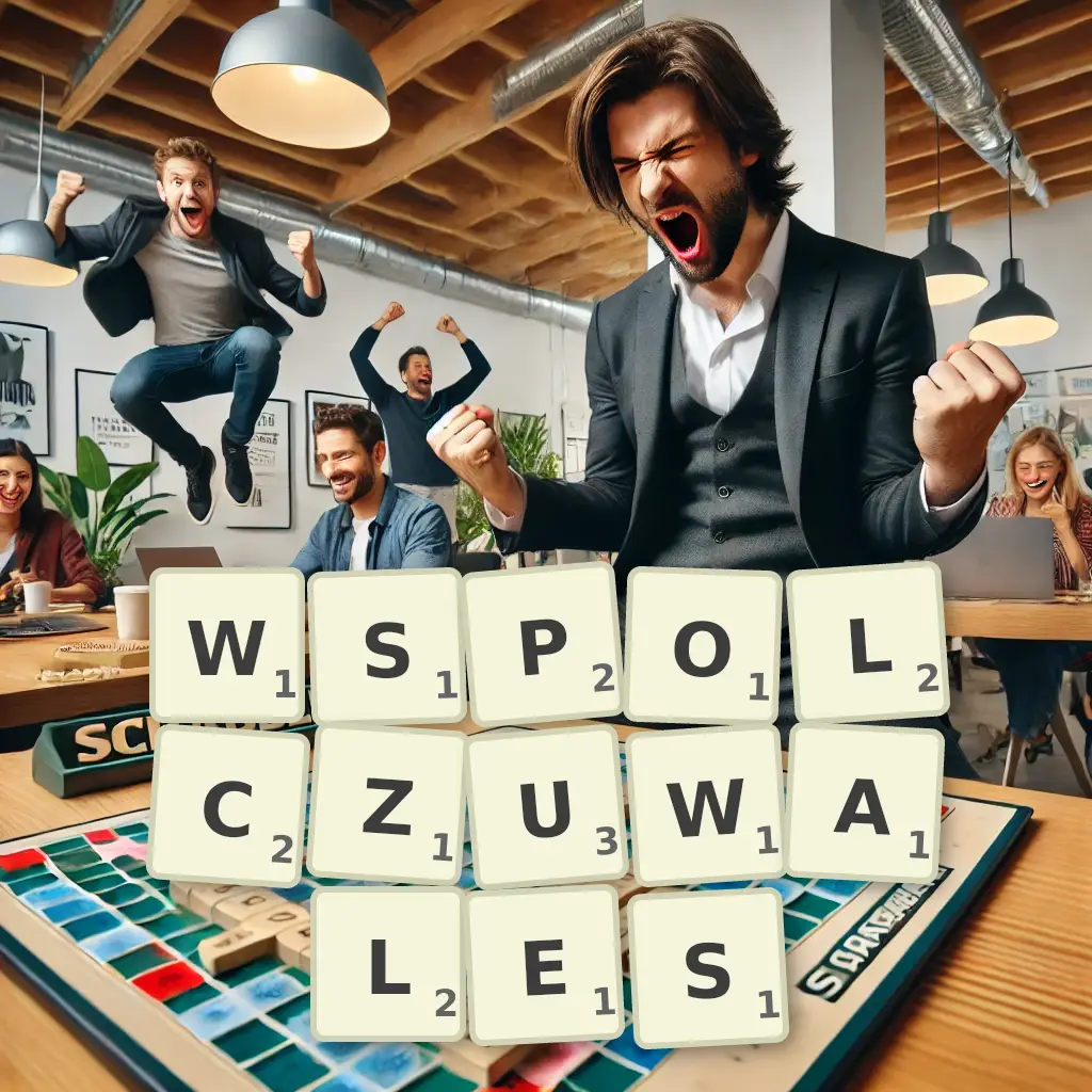 Słowa z liter WSPÓŁCZUWAŁEŚ