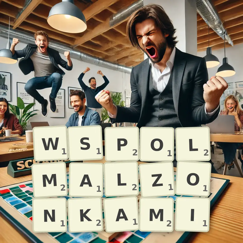 Lista słów z liter WSPÓŁMAŁŻONKAMI Słowa z liter WSPÓŁMAŁŻONKAMI