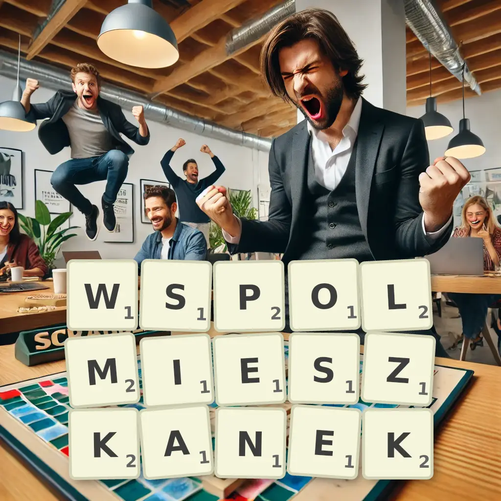 Słowa z liter WSPÓŁMIESZKANEK