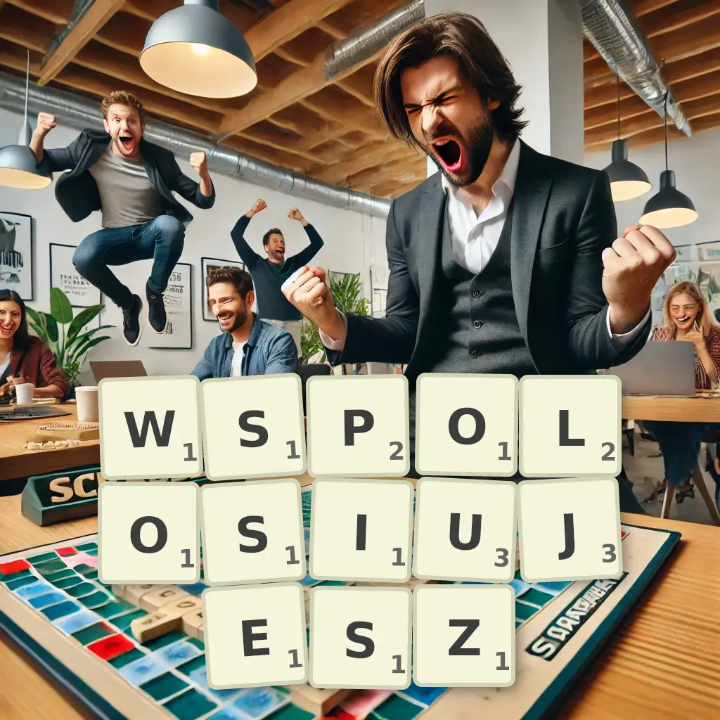 Słowa z liter WSPÓŁOSIUJESZ