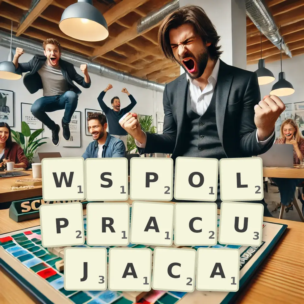 Słowa z liter WSPÓŁPRACUJĄCA