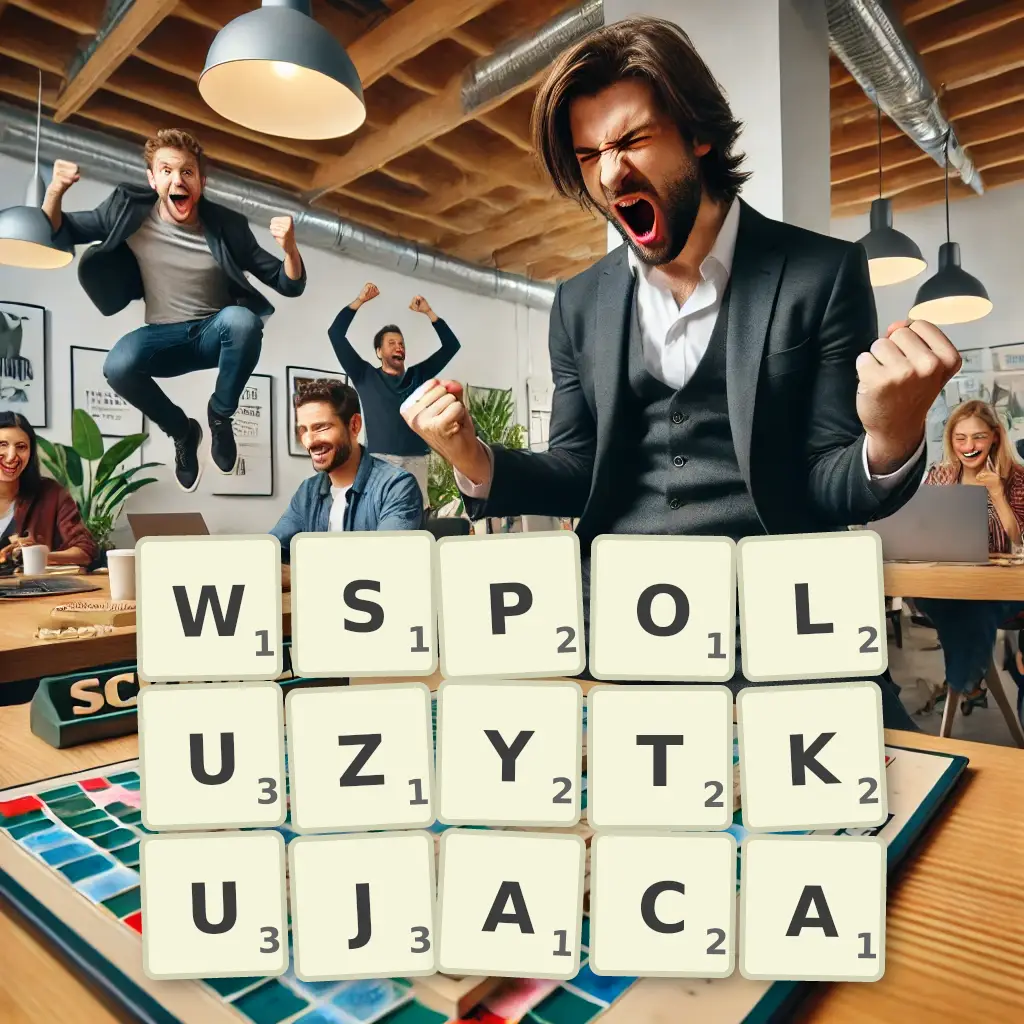 Słowa z liter WSPÓŁUŻYTKUJĄCA