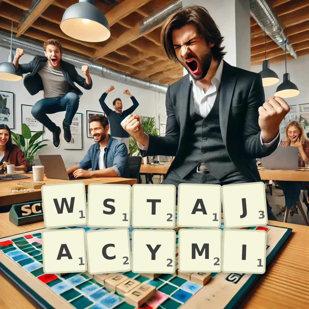 Słowa z liter WSTAJĄCYMI