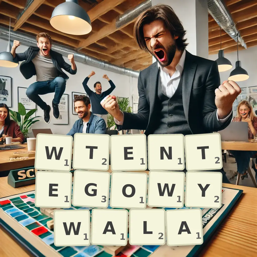 Słowa z liter WTENTEGOWYWAŁA